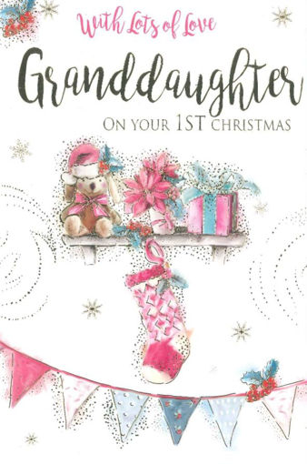 Picture of GRANDDAUGHTER CHRISTMAS CARD